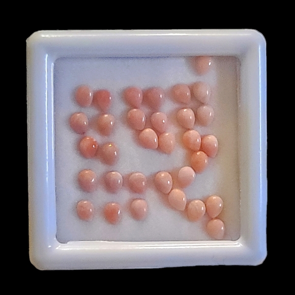NEW Oregon Sunrise Peach Opal Pear-Shaped Gemstones (4.51 ctw.) - Picture 4 of 6
